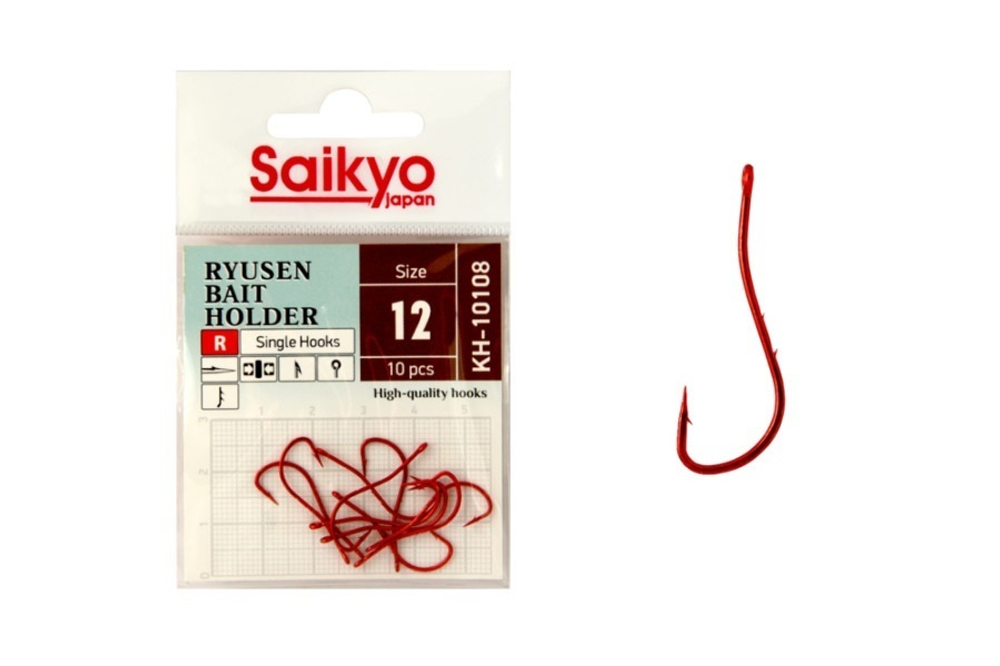 Крючки для рыбалки Saikyo KH-10108 R BN RYUSEN BAIT HOLDER