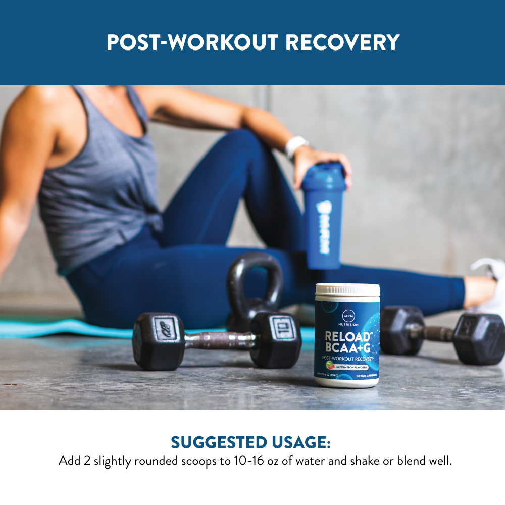 MRM Nutrition, Relow BCAA+G™, средство для восстановления после тренировки, со вкусом арбуза, 330 г (11,6 унции)