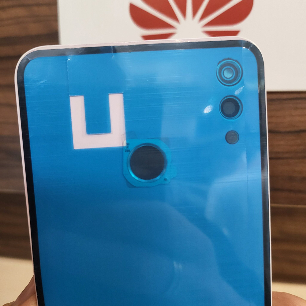 Крышка для Huawei Nova 3i (заднее стекло) "хорошее качество" цвет: красный