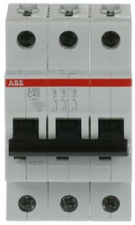 Автоматический модульный выключатель ABB 3п C S203 6кА 40А 2CDS253001R0404