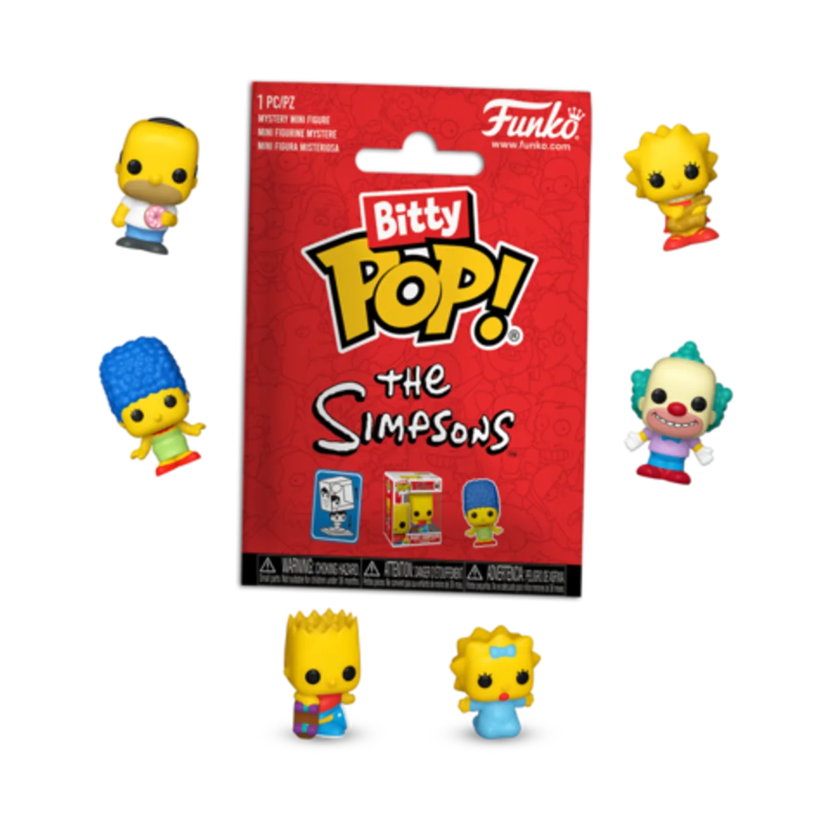 Случайная фигурка Funko Bitty POP! Simpsons