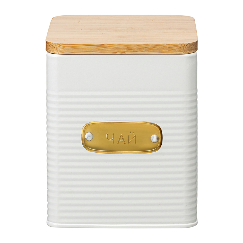 Банка для хранения чая 1.7л Smart Solutions Irmel молочная