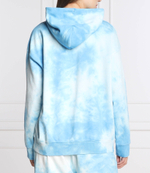 Худи tjw ovrszd tie dye hoodie Tommy Jeans - голубой(DW0DW12646)