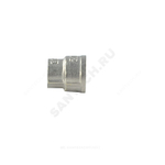 Муфта латунь никель переходная Ду 15х10 (1/2"х3/8") ВР/ВР SantechSystems