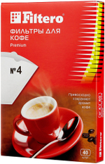 Фильтры для кофе Filtero №4/40