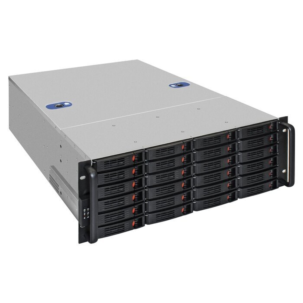 Серверный корпус ExeGate Pro 4U660-HS24 EX293271RUS 4U 1200W 24xHotSwap