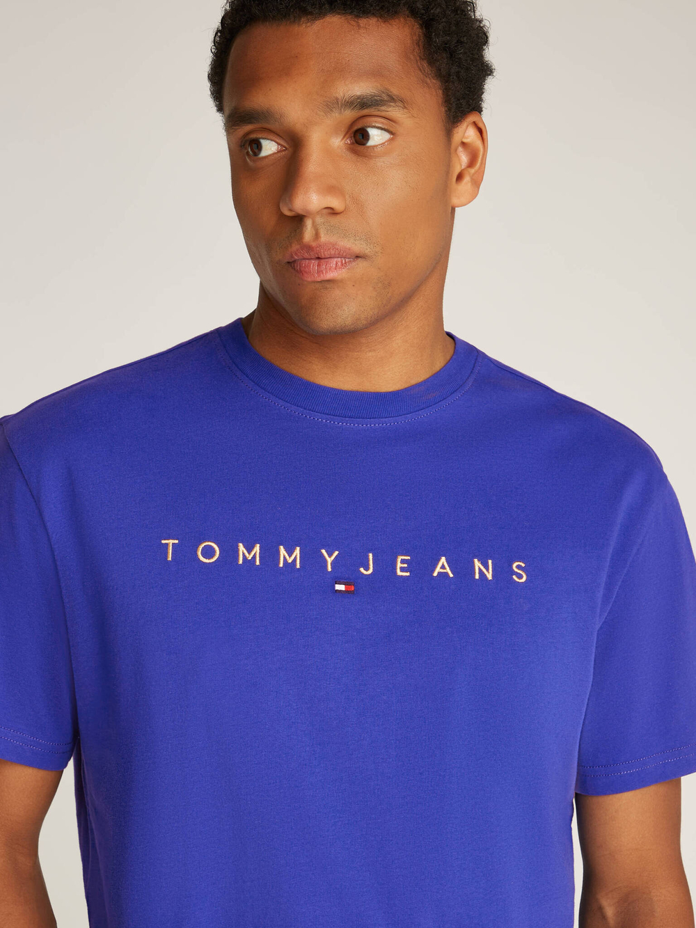 Футболка Tommy Jeans - фиолетовый(DM0DM19694)