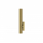 Светильник настенный Compass 10W,  D45xH280мм,  1014Lm,  3000К,  матовая латунь