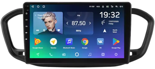 Магнитола для Lada Vesta NG 2023+ (без ШГУ) - Teyes CC2 PLUS монитор 10.1" QLED, Android 10, Быстрая, SIM-слот