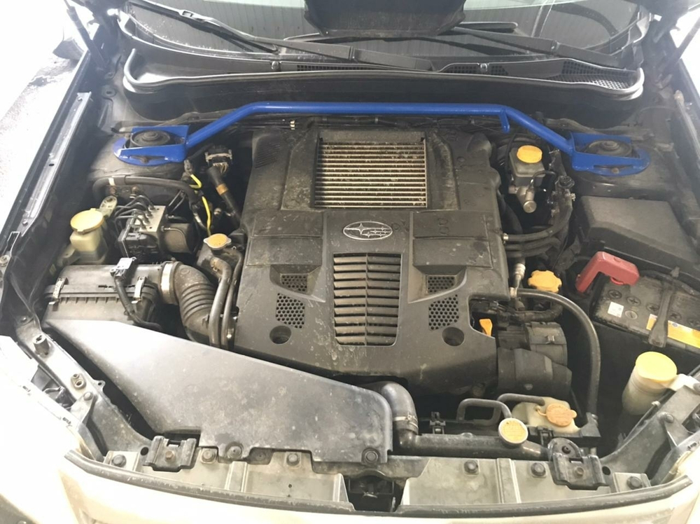 Распорка передних стоек (цельная) Subaru Forester 3 (SH) и Subaru Impreza (GH)