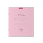 Тетрадь 18л, клетка, Erich Krause Классика розовая