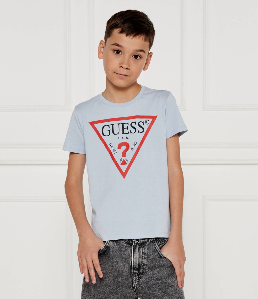 Футболка Guess - голубой(N73I55 K8HM0)