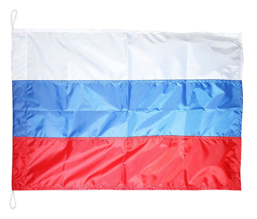Флаг России, шитый, 90х135 см (10259202)