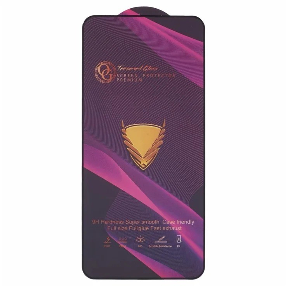 Защитное стекло для Samsung Galaxy S25 OG Purple черное
