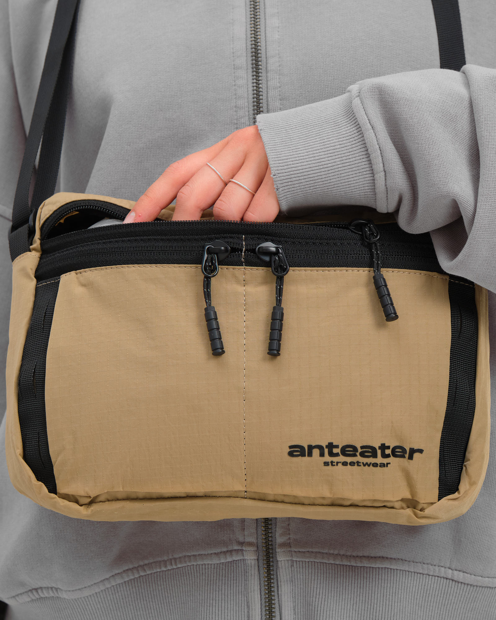 Сумка Anteater Messenger Bag Бежевый