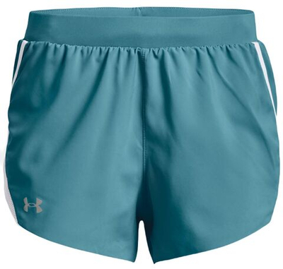 Женские Шорты теннисные Under Armour Fly-By 2.0 Shorts - glacier blue/white