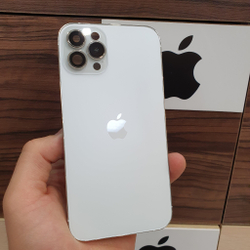Корпус для iPhone 11 в стиле iPhone 14Pro (цвет: Серебристый)