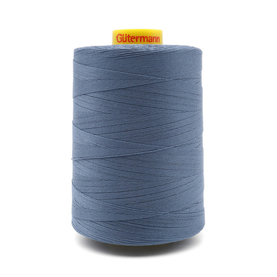 Нитка Gutermann Mara 30 (3000 метров), 1 боб., для отстрочки | 068 серо-синий