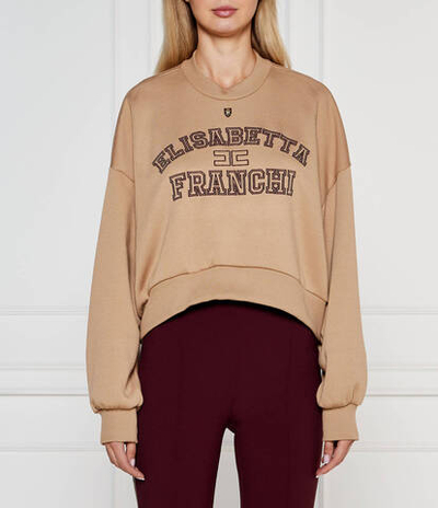 Худи Elisabetta Franchi - светло-коричневый(MD00346E2)