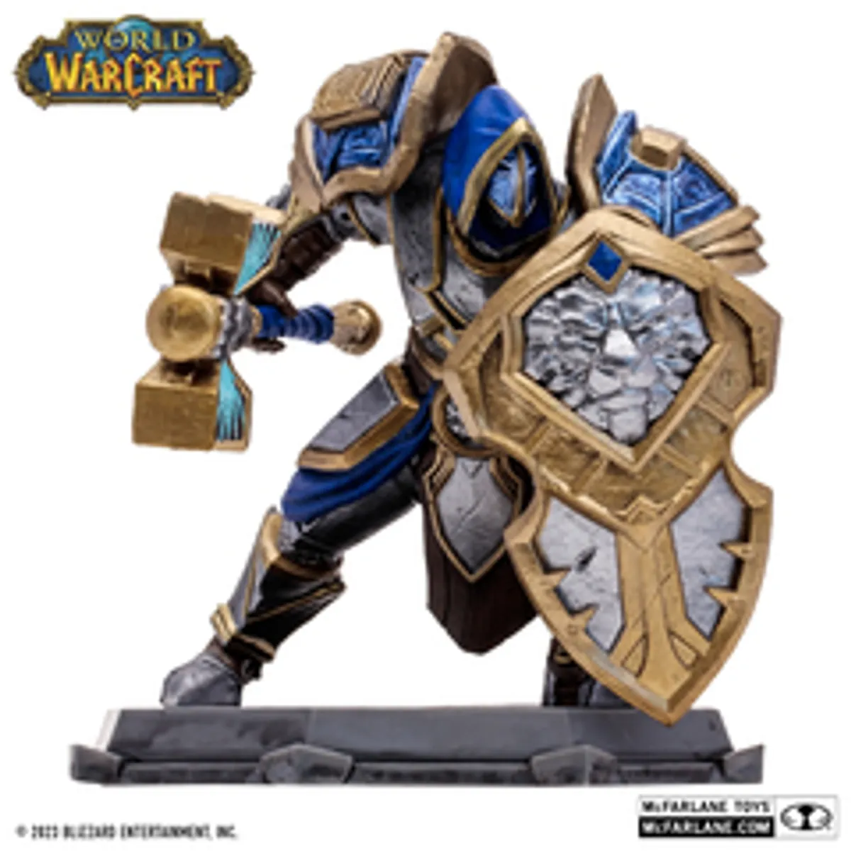 Фигурка McFarlane Toys World of Warcraft: Human Warrior & Human Paladin (Common) (Бамп)