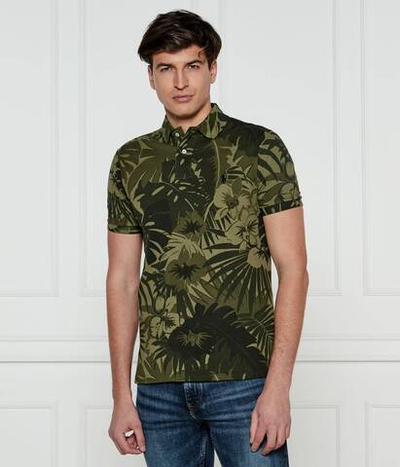 Поло POLO RALPH LAUREN - зеленый(710956683)