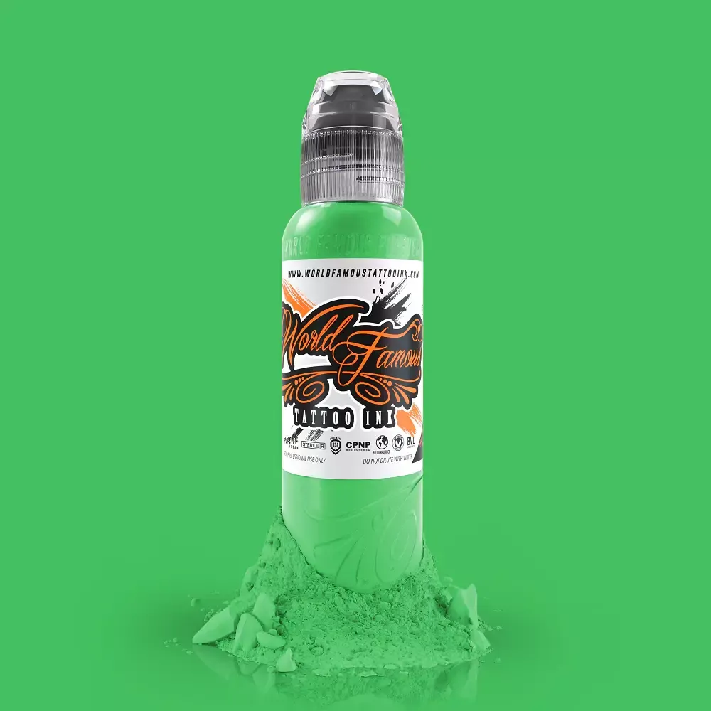 World Famous Ink Mint Green
