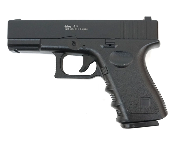 Пистолет софтэйр GALAXY G.15 пружинный (Glock 23), кал. 6мм