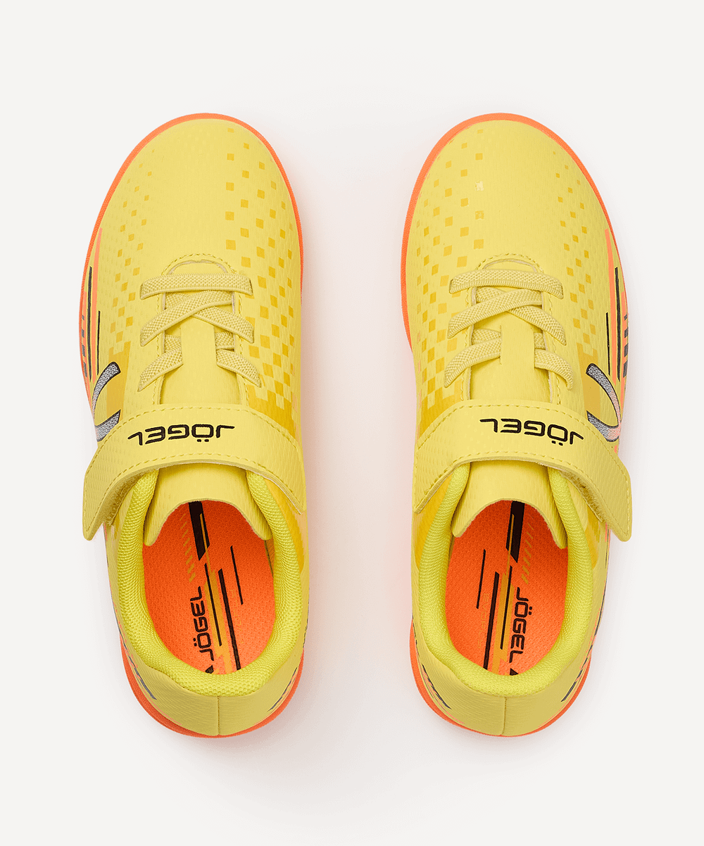Бутсы многошиповые Evofly TF Talant Yellow/orange, детский