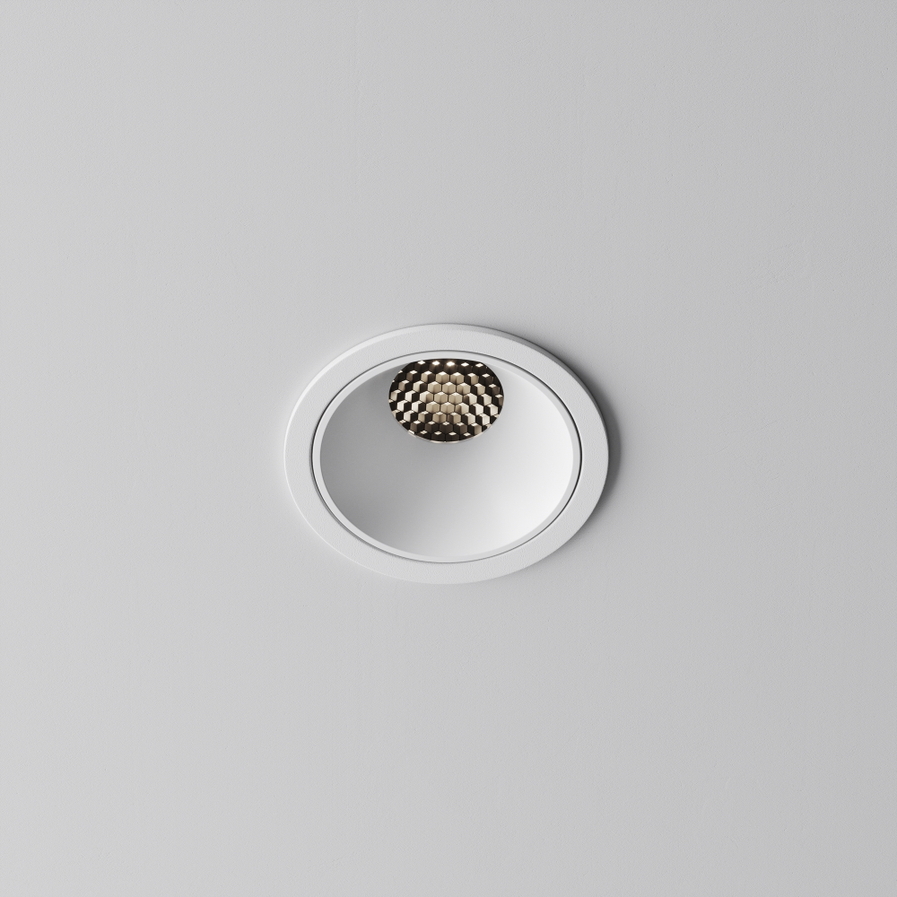 Встраиваемый светодиодный светильник Maytoni Alfa LED DL043-01-10W4K-RD-W-1