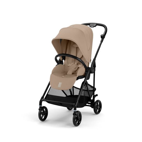 Прогулочная коляска Cybex Melio Carbon 2025 (Aimond beige)
