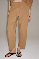 БРЮКИ CARROT FIT ИЗ ТРИКОТАЖА ИНТЕРЛОК — ZARA