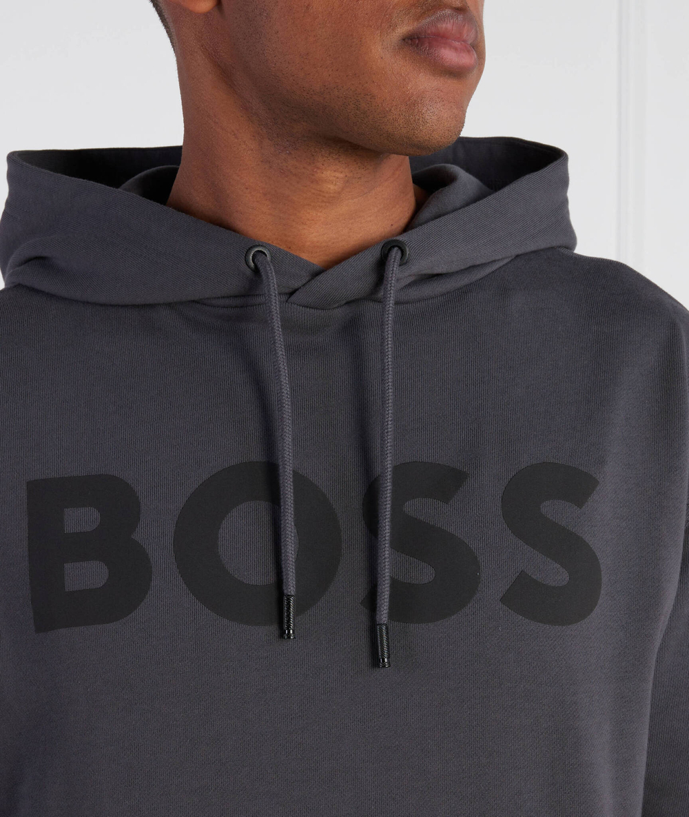 Худи WebasicHood BOSS ORANGE - графитовый(50487134)