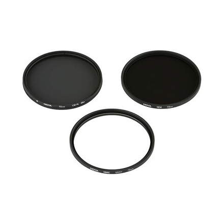 Светофильтр Hoya Digital Filter Kit II UV (C) HMC, PL-CIR, NDX8 комплект 52mm