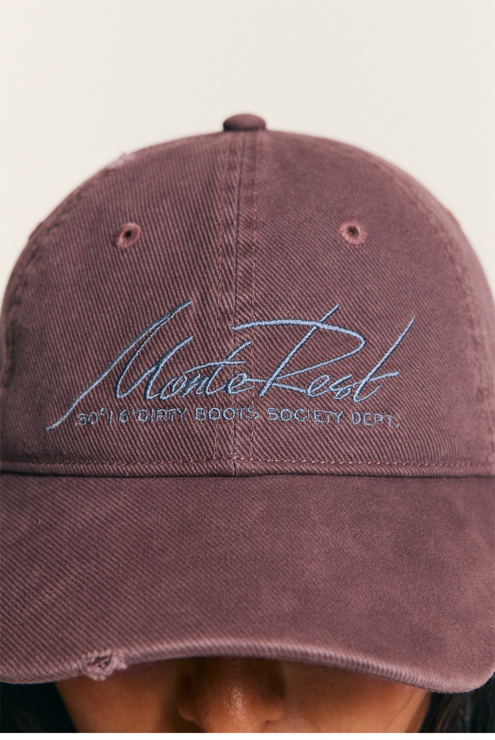 Кепка Nothomme Monterest Baseball Vintage Logo фиолетовый