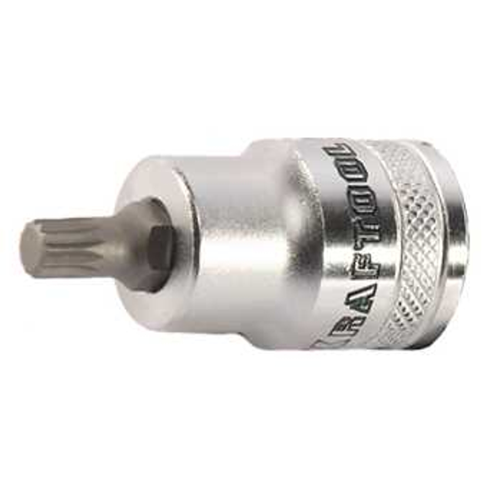 Торцовая бита головка M6, 1/2" сатинированная KRAFTOOL, 27911-06_z01
