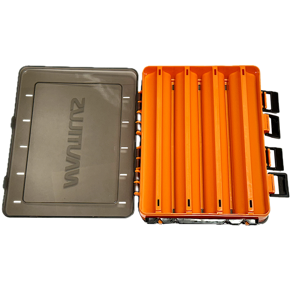 Коробка для воблеров двухсторонняя Nautilus (Double Sided Box) NB2-205G 7отд. 205x170x48мм -