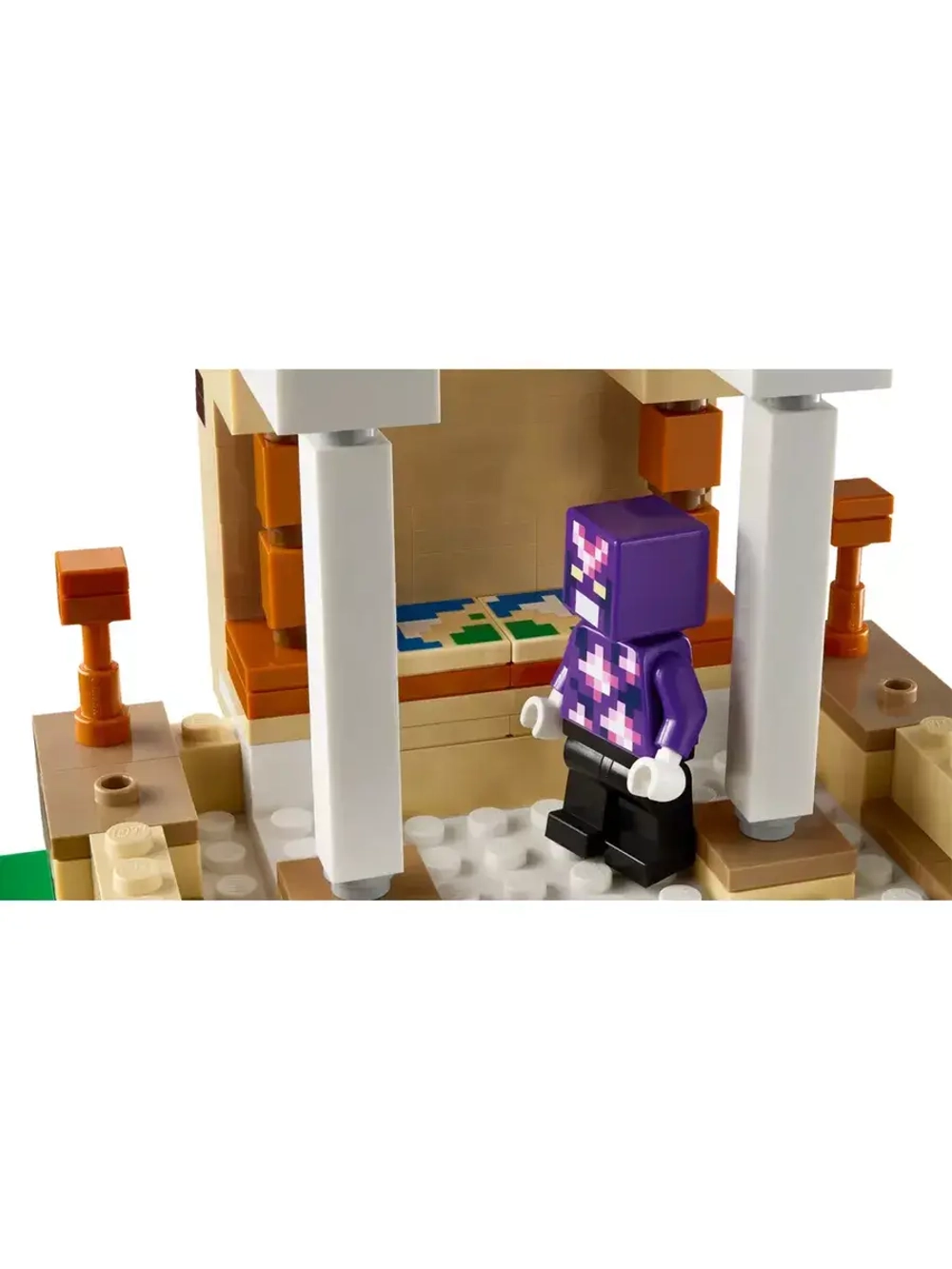 Конструктор Лего 21250 Minecraft Крепость железного голема