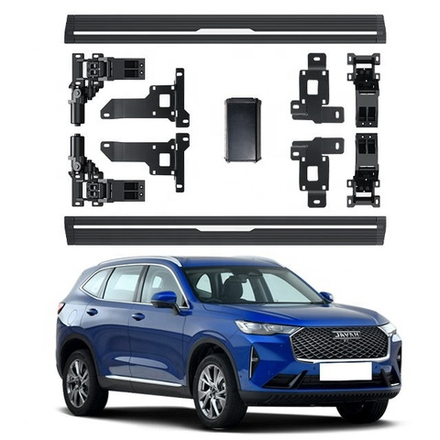 Электрические боковые пороги для Haval F7 и F7x 2018+