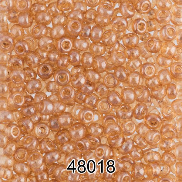 Бисер Preciosa 10/0 (2.3 мм), 500 г, 48018 (Ф246) т.желтый