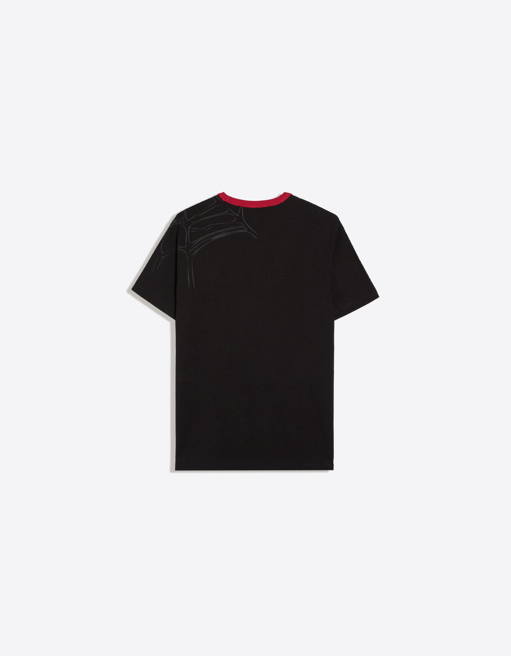 Мужская контрастная футболка с принтом SPIDER-MAN - BERSHKA