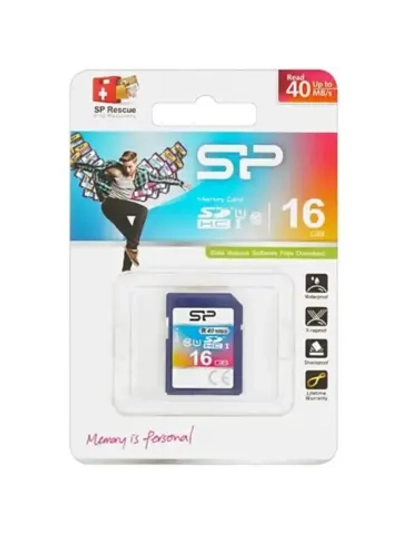 Карта памяти SP016GBSDH010V10 SP016GBSDH010V10 SDHC 16 ГБ