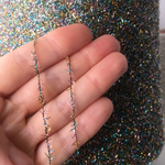 SPARKLING - Lineapiu; 60% люрекс, 40% п/а; мелкая травка; 1400м/100гр; col. A5605, цвет: мультиколор; S501