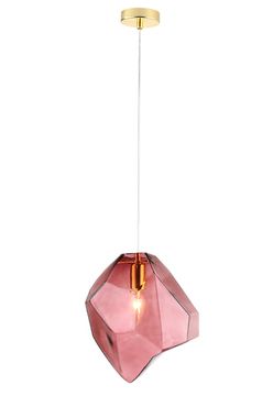 Подвесной светильник Е14 Nuestro SP1 Gold/Pink золото/розовый Crystal Lux