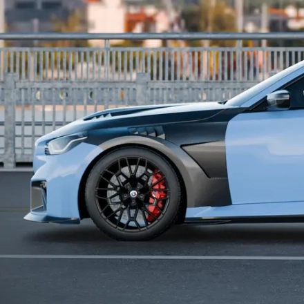 Карбоновые передние крылья Sooqoo для BMW M2 G87 2023+ БМВ тюнинг