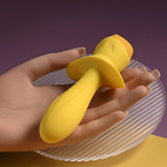 Желтая анальная вибропробка Mellow Yellow - 13,5 см.