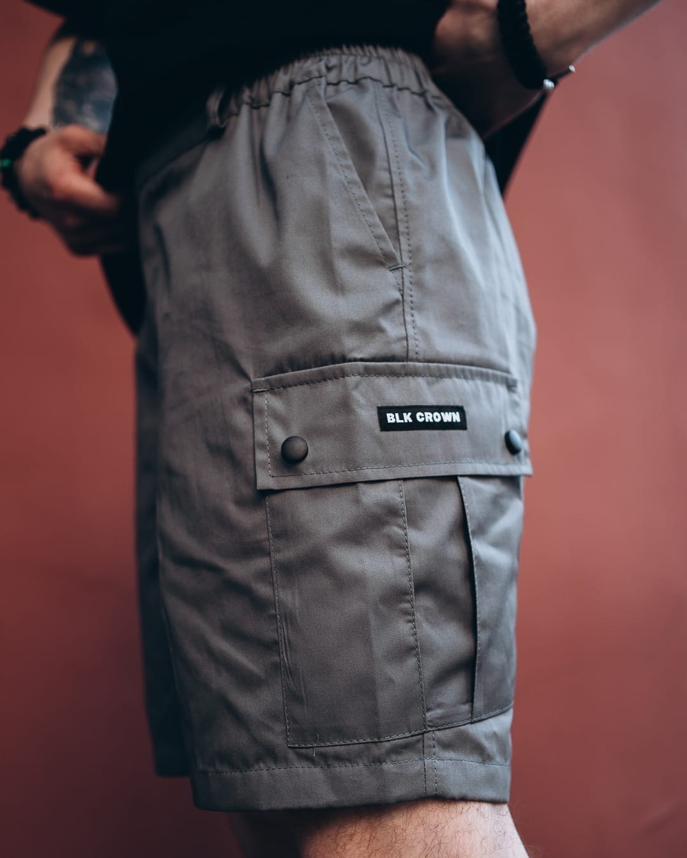 Шорты BLK CROWN Marsel Grey