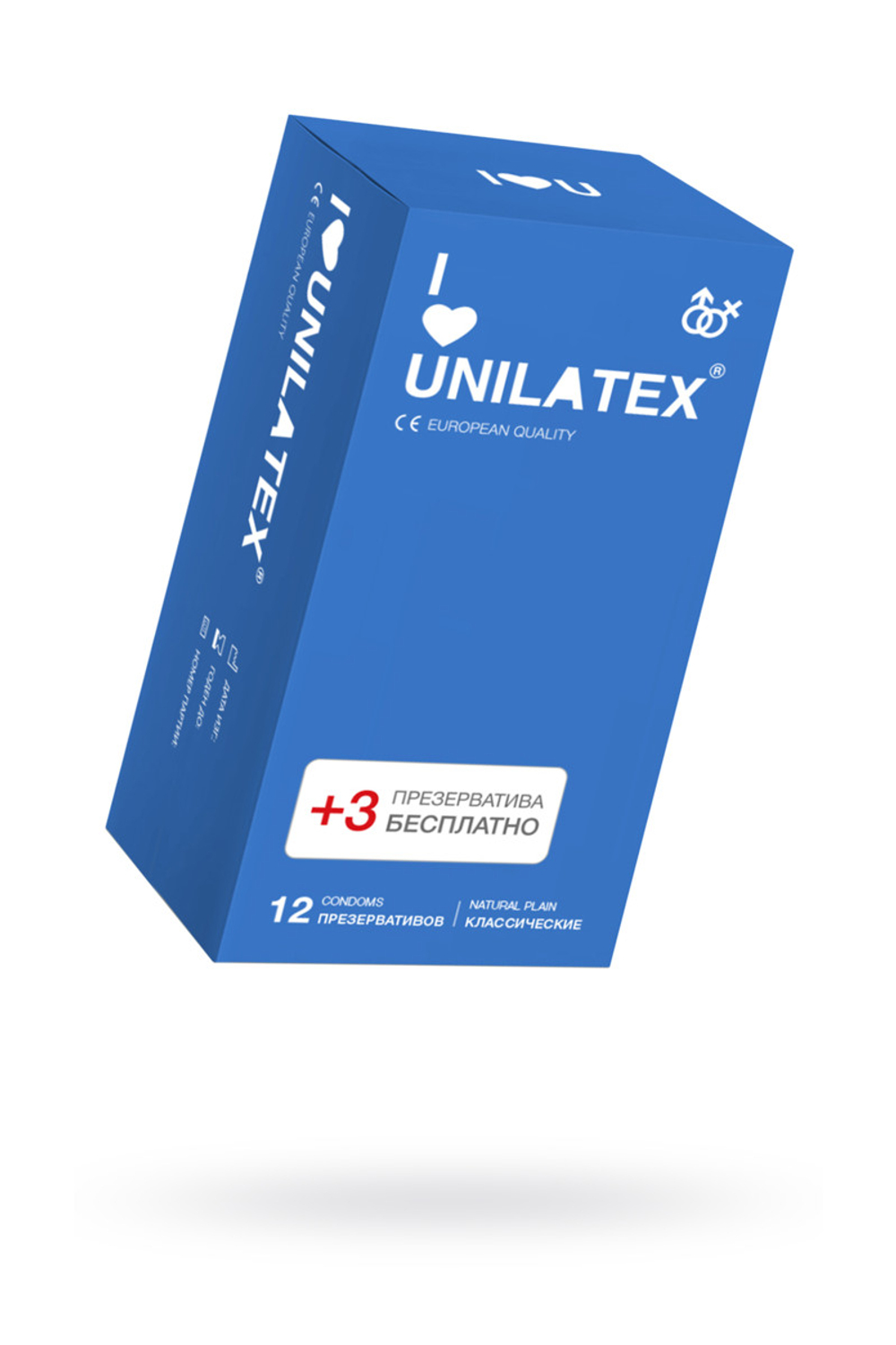 ПРЕЗЕРВАТИВЫ UNILATEX "NATURAL PLAIN" классические
