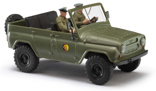 Автомобиль 469 с водителем, NVA (H0, 1:87)