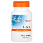 Doctor's Best, лютеин, 20 мг, 60 капсул