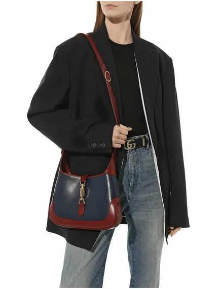 Сумка Gucci Jackie 1961 Small темно-синий